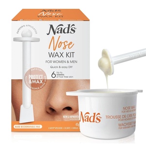 image:imageNads Nose Wax Kit for Men amp Women Painless Nose Hair Removal 1 Ct1 Count Pack of 1