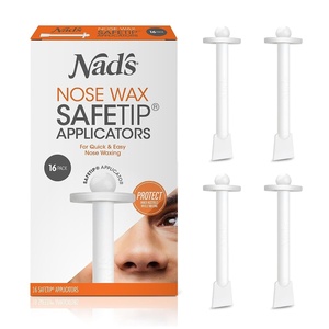 image:imageNads Nose Wax Kit for Men amp Women Painless Nose Hair Removal 1 Ct16 Count Pack of 1