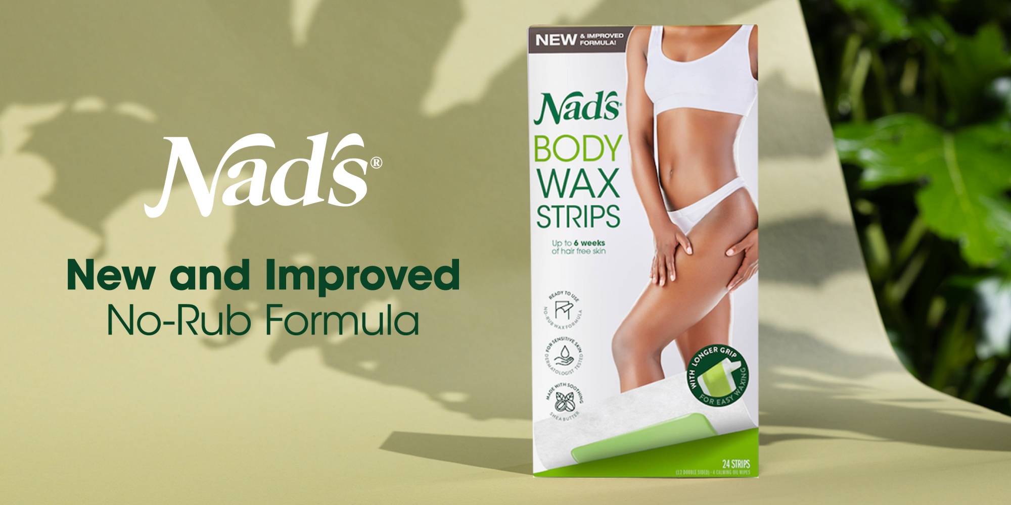 Nad’s Hair Removal – Easy At-Home Hair Removal and Body Care for Smooth, Soft-Looking Skin