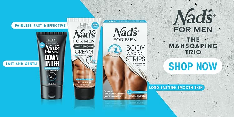 Nad’s Hair Removal – Easy At-Home Hair Removal and Body Care for Smooth, Soft-Looking Skin